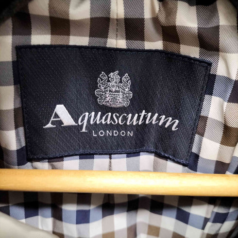アクアスキュータム AQUASCUTUM スタンドカラースプリングコート レディース  34